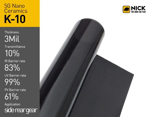 Тонування вікон NICK 10 Percent Ceramic Coating